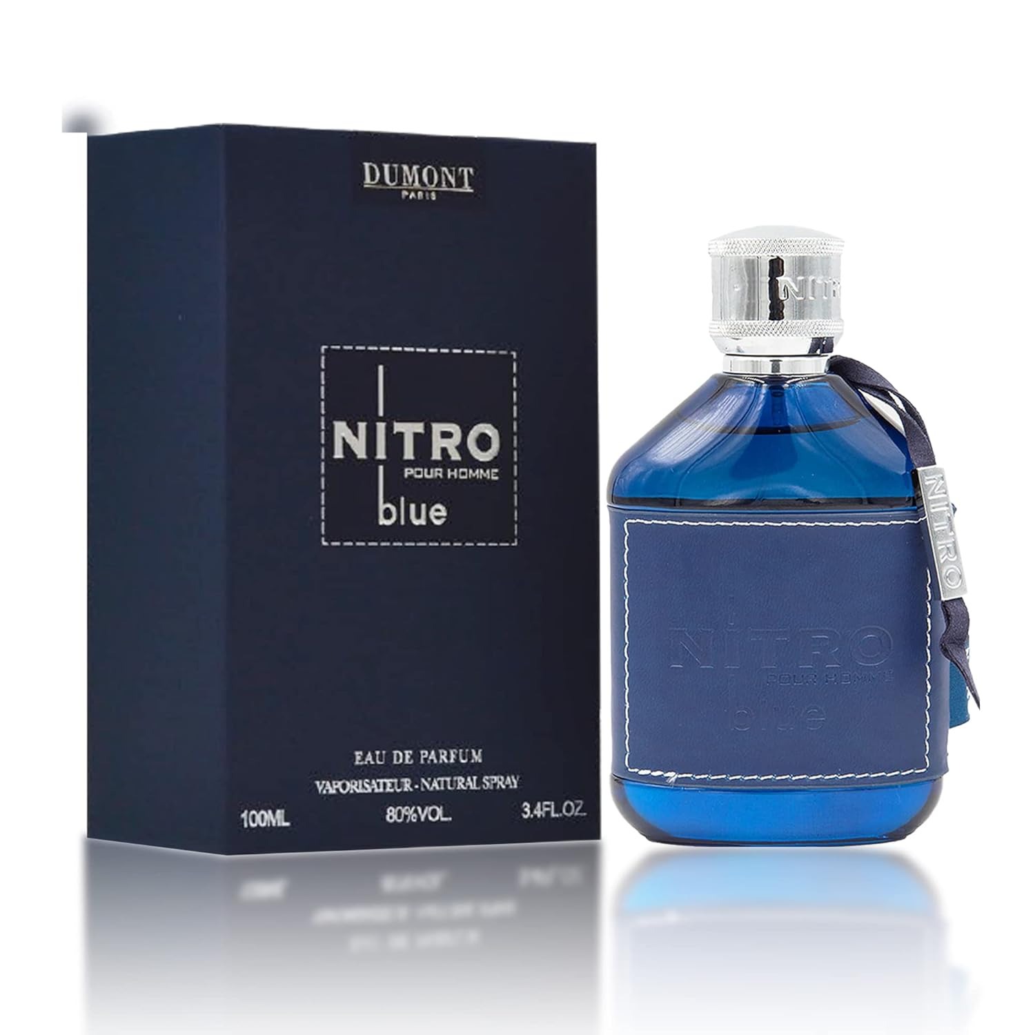 Fragrance Perfume For Man - Dumont Nitro Blue 3.4 Oz Eau