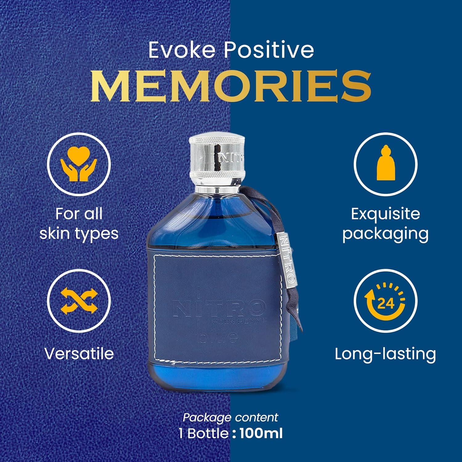 Dumont Nitro Blue - Świeży, wo – Fragrance Perfume For Man recenzja i cena
