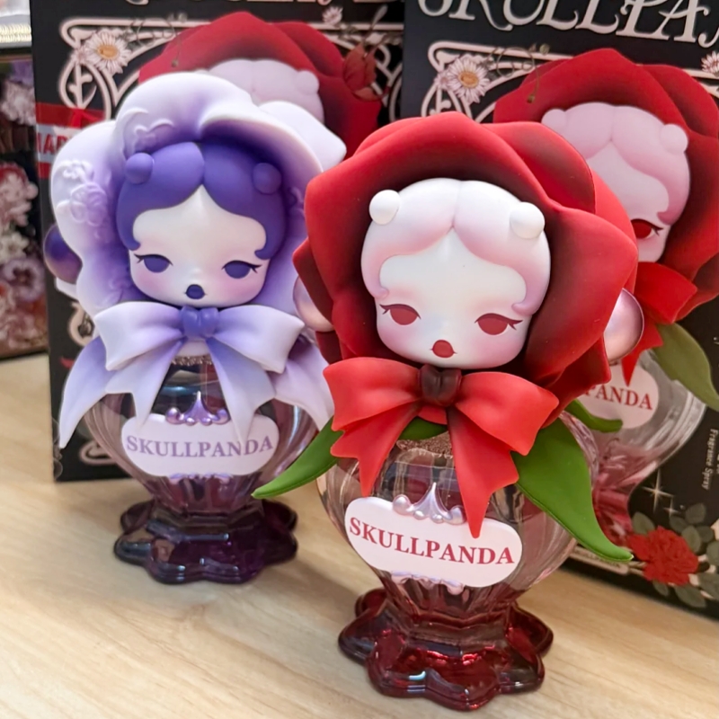 Hot POP MART Skullpanda Petals – Perfume Fragrance Kit recenzja i cena
