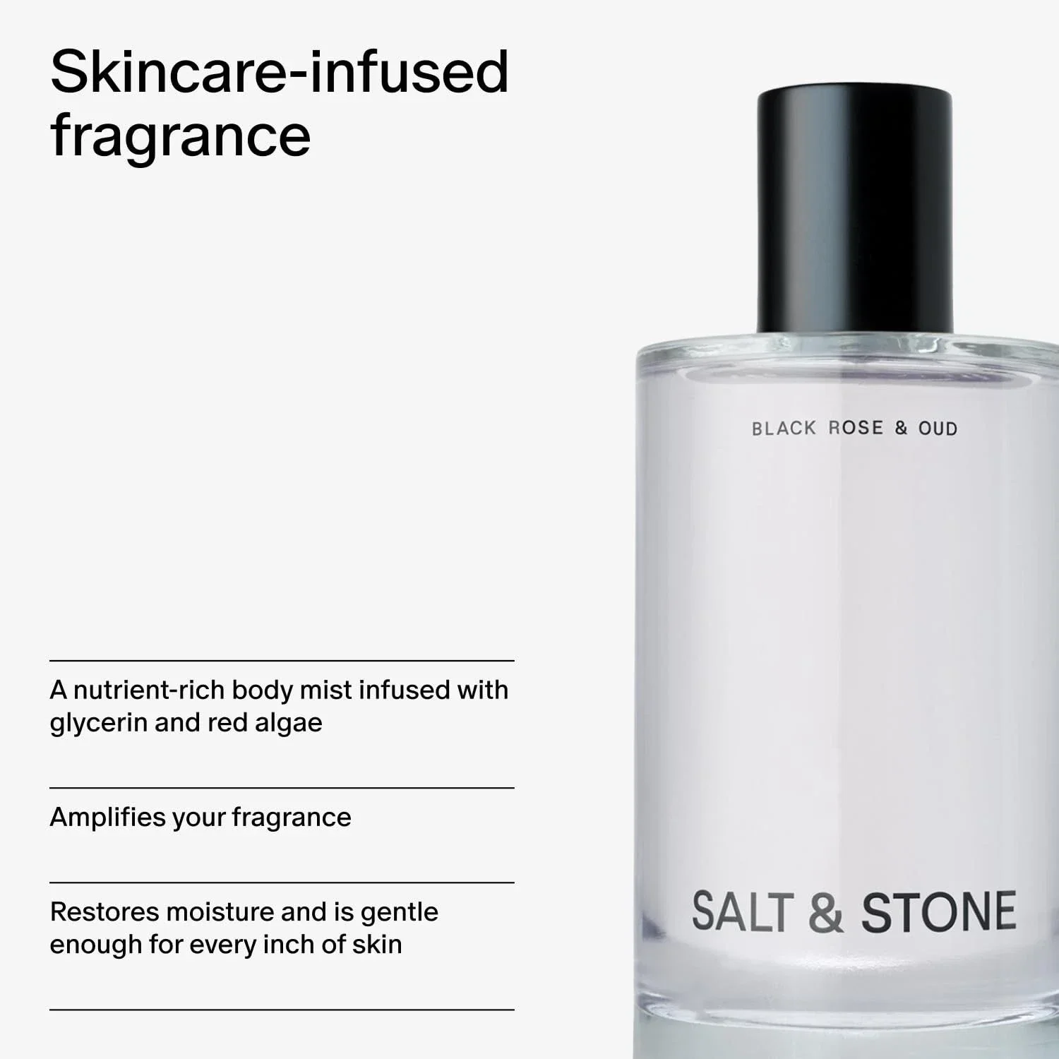 SALT & STONE Black Rose & Oud  – Fragrance Perfume For Man recenzja i cena
