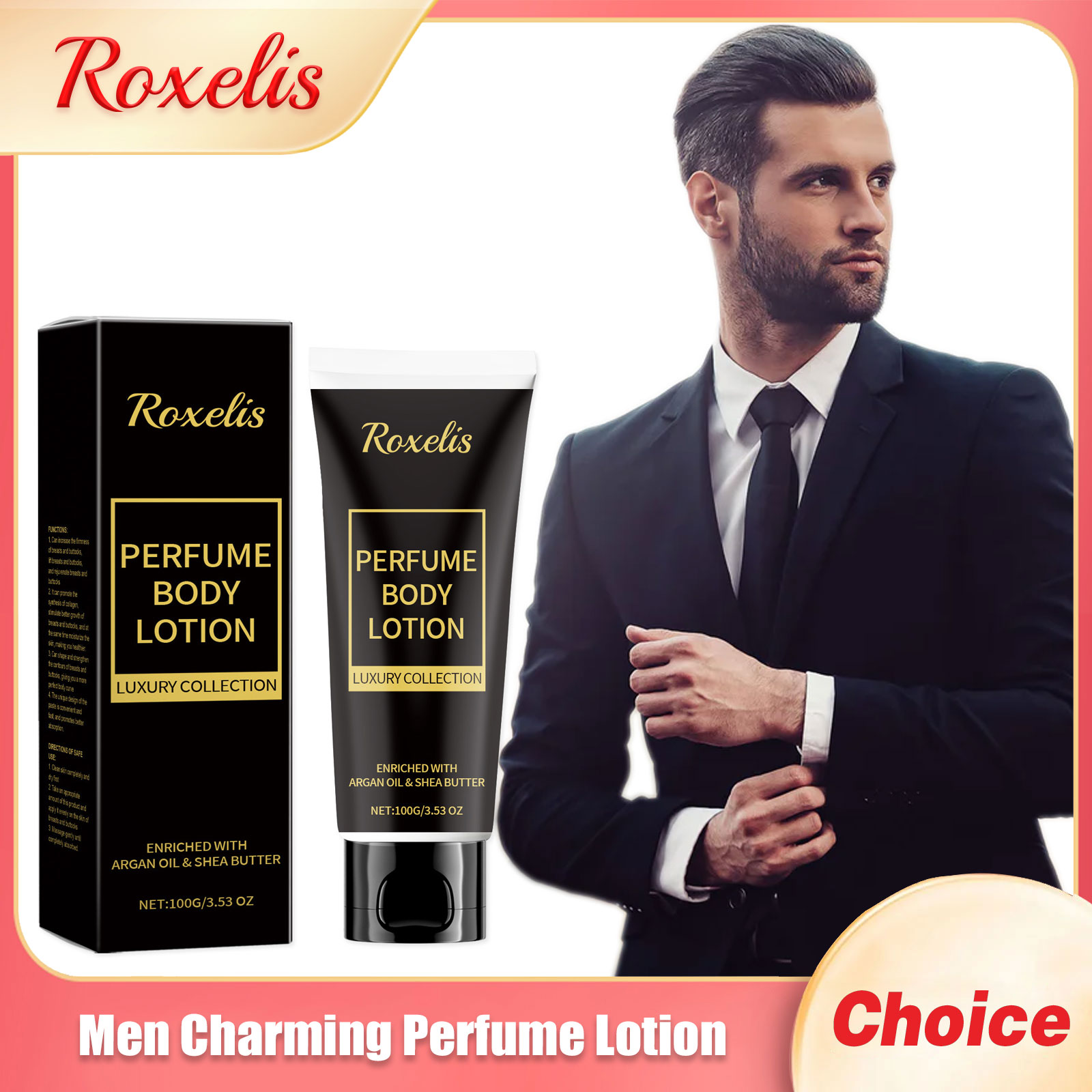 Męski uroczy balsam perfumowan – Perfume Fragrance Body Lotion recenzja i cena